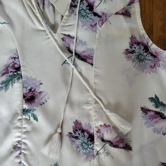 Lucky Brand Venus Floral Tank - M -NWT - Picture 3 of 10